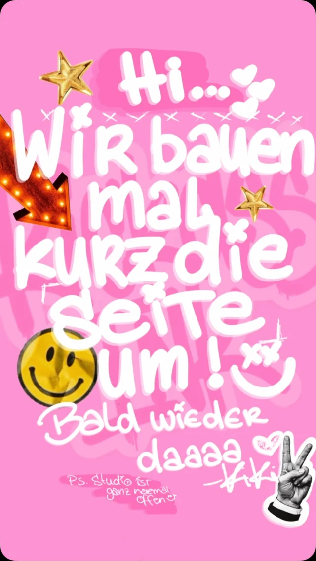 15 Jahre wild zusammengewürfelte Posts wollen einmal ordentlich sortiert werden. 😃
Deshalb wird hier gerade alles auf links gedreht, neu sortiert und nach und nach wieder hochgeladen.
Das Ganze kann 1–2 Wochen dauern und eventuell für ein bisschen Spam in eurem Feed sorgen. 
Sorry dafür schon mal im Voraus! 🫶🏼
Danach herrscht hier endlich wieder Chaos mit Ordnung. Oder Ordnung im Chaos. Wie auch immer. 🖤